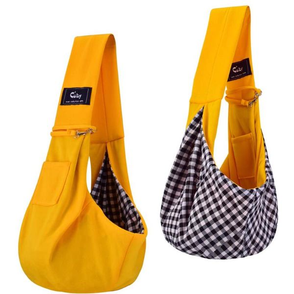 

dog carriers pet sling breathable mesh travelling puppy backpack with pouch and adjustable strap carrier car seat covers