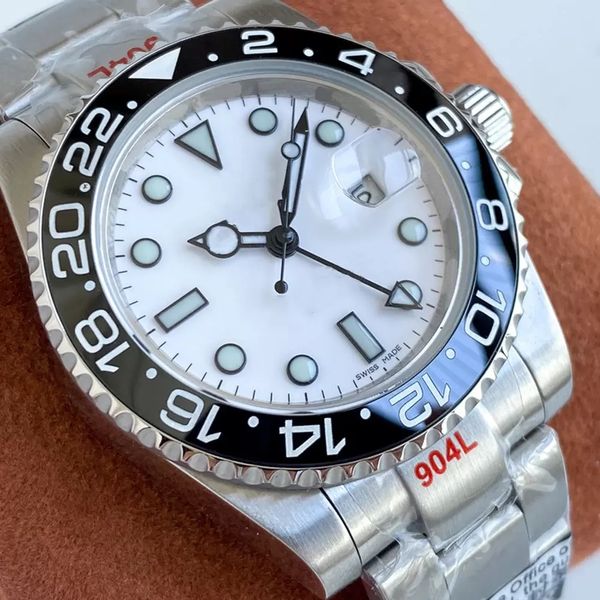 

mens watch automatic mechanical watches 3186 40mm ladies wristwatch 904l steel montre de luxe quality, Slivery;brown