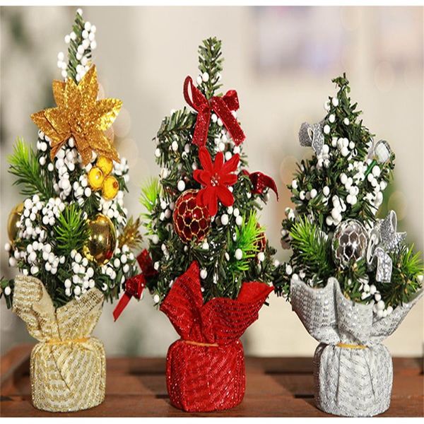 

christmas decorations tree bar ornaments small window year gift mini xmas navidad festival tabledecor