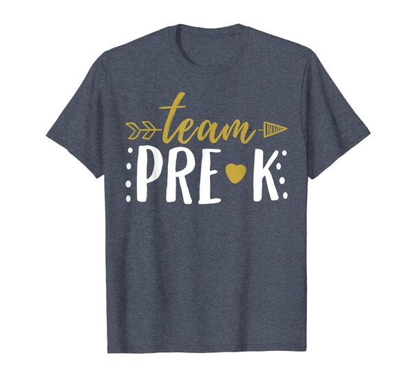 

Team Pre-K T Shirt Preschool Teacher Student Arrow, Mainly pictures