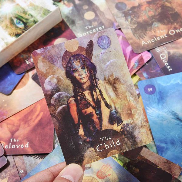

shaman mystical oracles card tarot deck for friend party board game cards