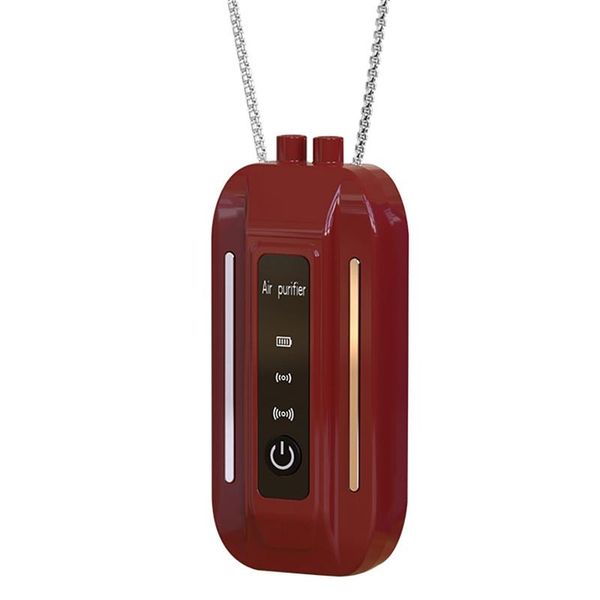 

air purifiers purifier personal wearable mini portable 700 mah battery negative ion necklace hanging neck
