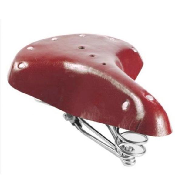 

bike saddles outdoor cycling bicycle retro imitation leather mtb road riding spring saddle seat cushion