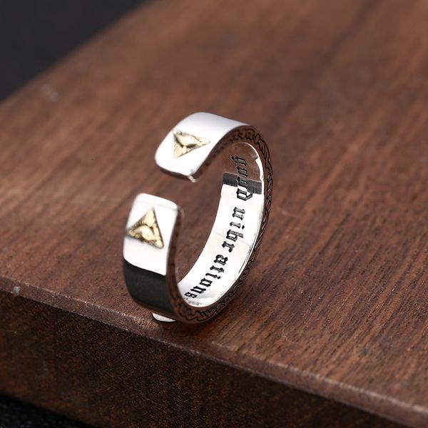 

ring god's eye opening men's and women's fashion korean thai silver personality s925 jewelry