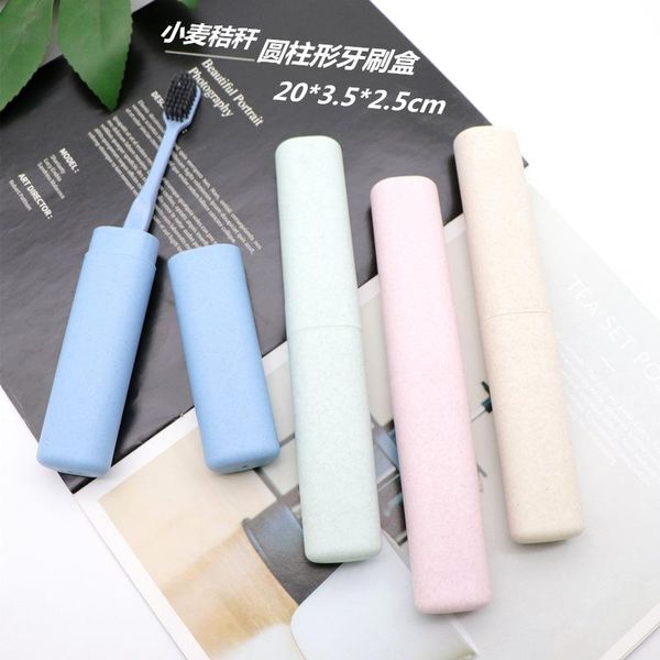 

toothbrush holders 1pcs portable travel hiking outdoor head cover storage protect box tooth brush holder covers color random