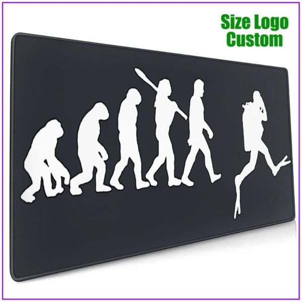 

mouse pads & wrist rests diver scuba diving snorkel vacation ocean gift gamer mousepad alfombrilla raton pc completo with support