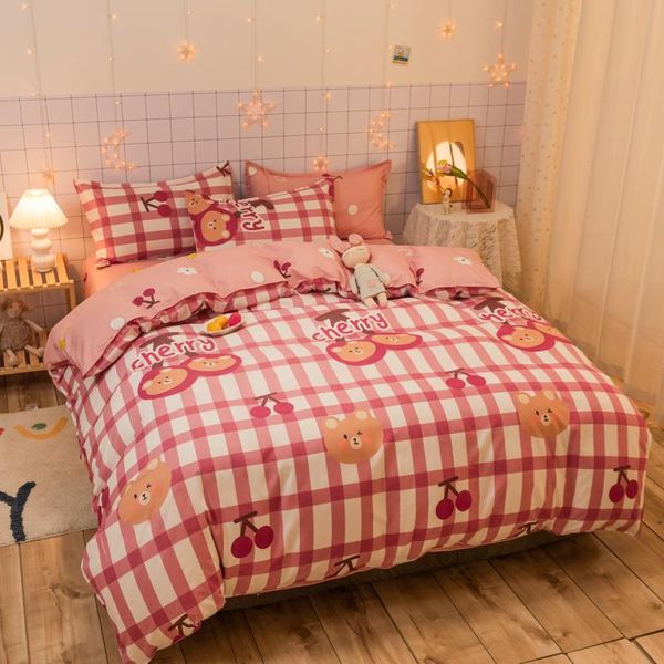 

bedding sets set 4 in 1,smooth&soft eco-friendly,microfiber 1 duvet cover,2 pillow shams and bed sheet,,king,twin,full size