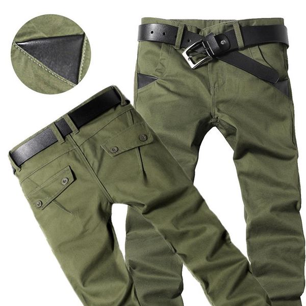 

men's pants 2021 summer winter elasticity men rugged cargo silm fit milltary army overalls tactical casual trousers hip hop, Black