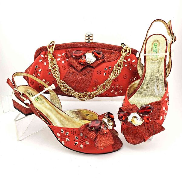 

2021 summer cash handbag fashion sandal set fish mouth thick heel with, Black