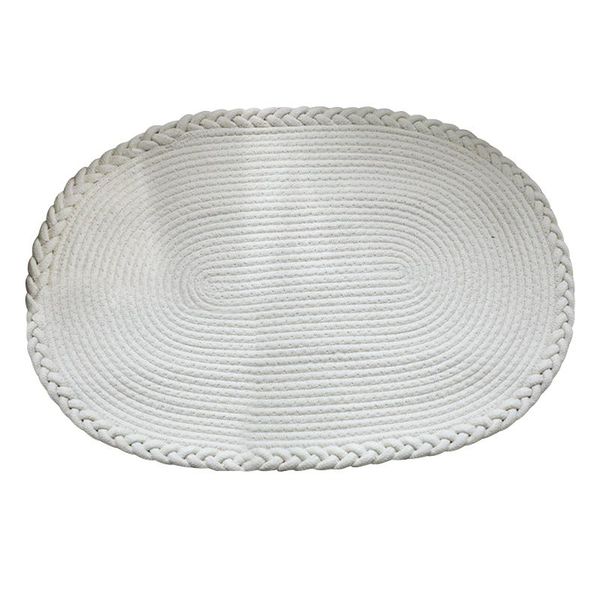 

carpets home decor entrance country braided oval bathroom area rug carpet cotton linen door kitchen bedroom hallway floor mat handmade