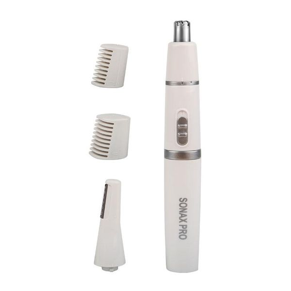 

electric nose & ear trimmers 2 in 1 hair trimmer for eyebrows and beard head battery-powered wholesale