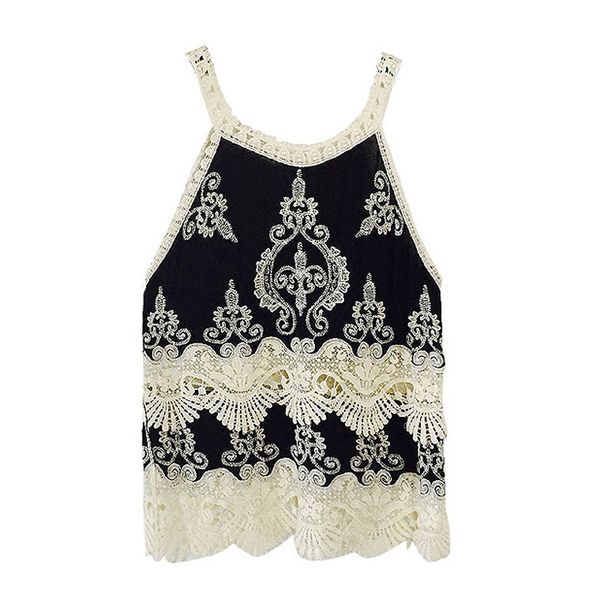 

black white lace camis beach women summer b0366 210514