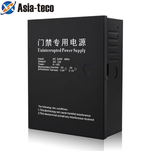 

3a 5a access control uninterrupted power supply box for all kinds of electric door lock with time delay fingerprint