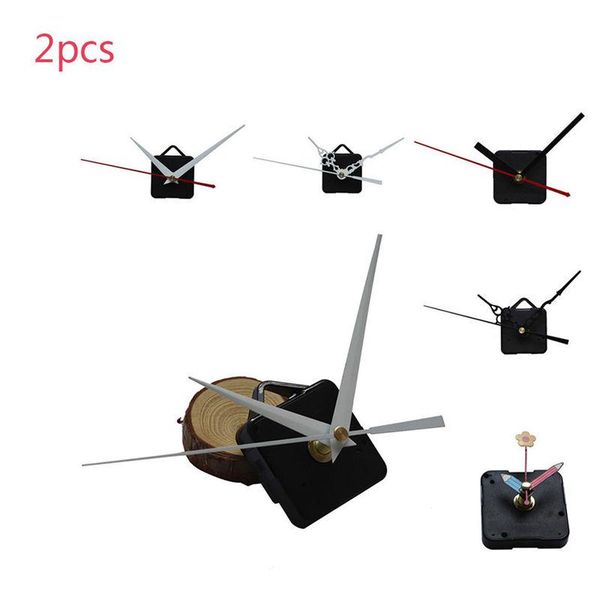 

wall clocks 2pcs diy quartz clock movement repair tool parts mute kit silent accessories #6m22