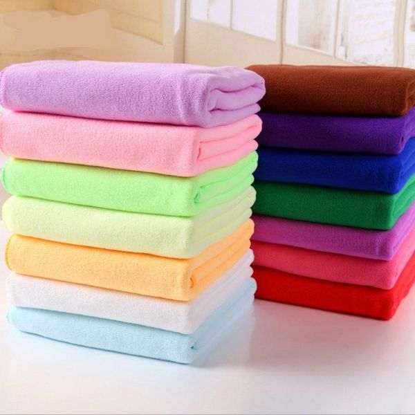

towel 70 x 140 cm fiber de bambou microfibre sechage rapide douche bath douce super absorbant home textile large thick