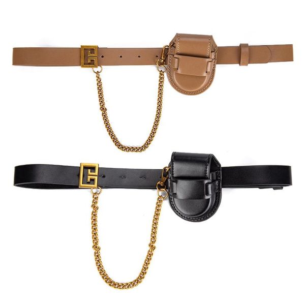 

waist bags belt individual small bag chain decorative european-style pocket personality fashion female coin purse