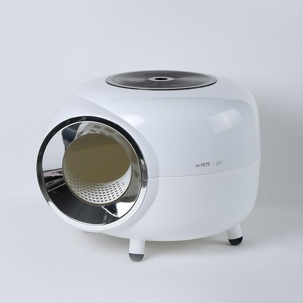 

other cat supplies house toilet litter box furniture bathroom cute modern closed tray arenero para gato pet bl50mbp