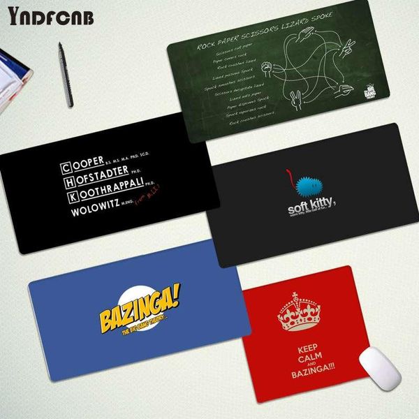 

mouse pads & wrist rests yndfcnb the big bang theorys custom skin large gaming pad xl locking edge size for keyboard deak mat cs go