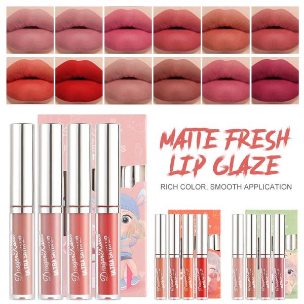 

lip gloss liquid lipstick moisturizing long-lasting waterproof non-stick set for dating wedding party daily makeup women