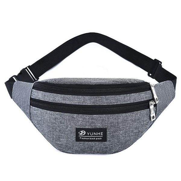 

waist bags men women packs fanny pack sport travel belt bag zipper crossbody /by