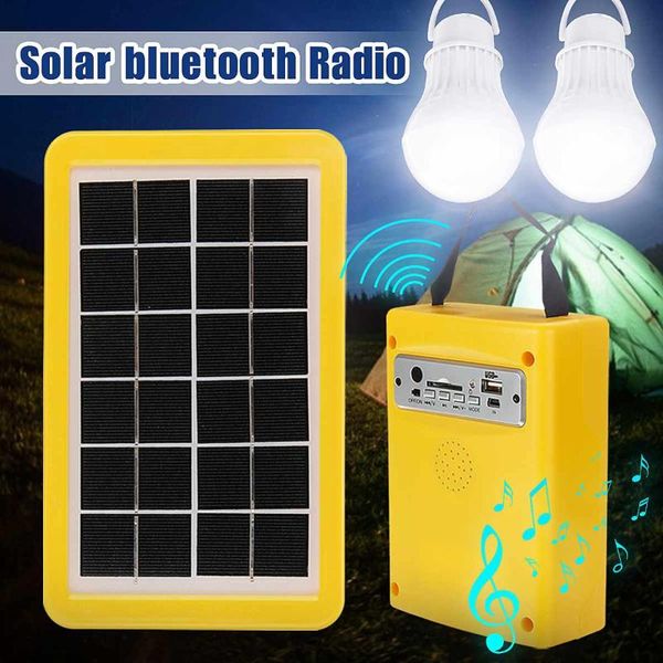 

solar lamps portable generator outdoor power mini 3w panel battery charging led lighting system with 2 light blubs