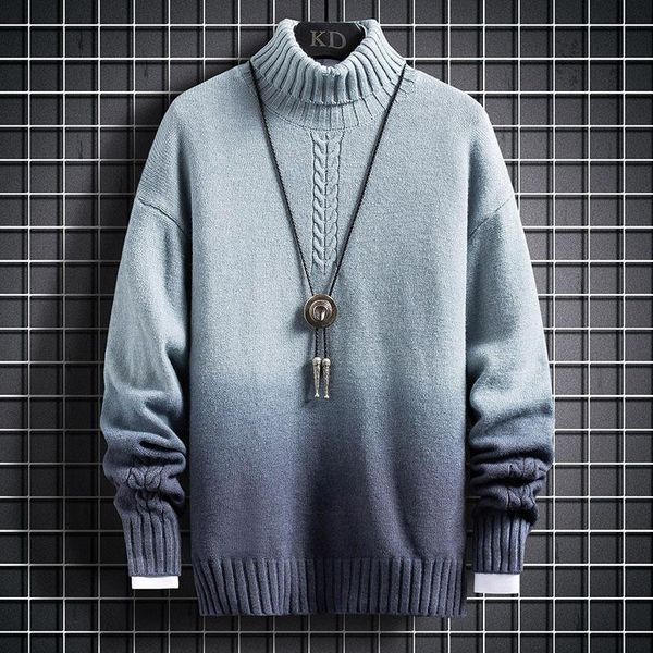 

men's sweaters black turtleneck men thick warm winter cashmere sweater for man casual pull homme high collar cotton pullovers, White;black