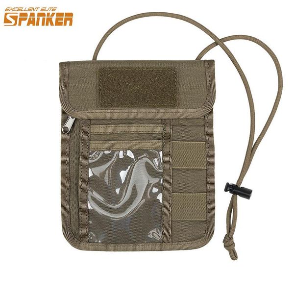 

stuff sacks excellent elite spanker tactical anti-theft hidden passport wallet neck lanyard storage bag practical card holder