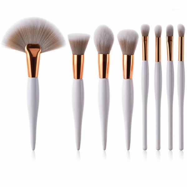 

piece set only sell makeup brush soft synthetic head wooden handle small pregnant belly brush1