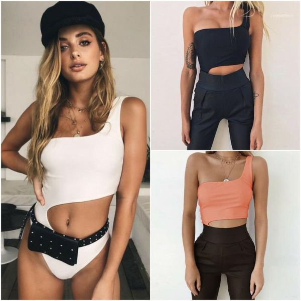

summer women beach swimwear high-fork swimsuit for one piece female swim suits11, White;black
