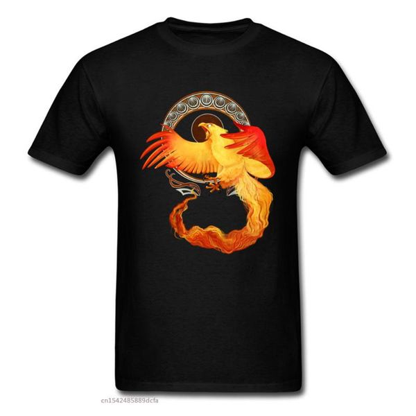 

men's t-shirts phoenix black print tshirt awesome summer sweatshirts no fade clothes, White;black