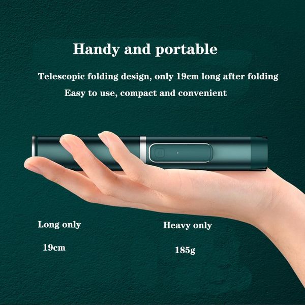 

selfie monopods the stick bluetooth remote control all-in-one multi-function live broadcast support aluminum alloy camera artifact
