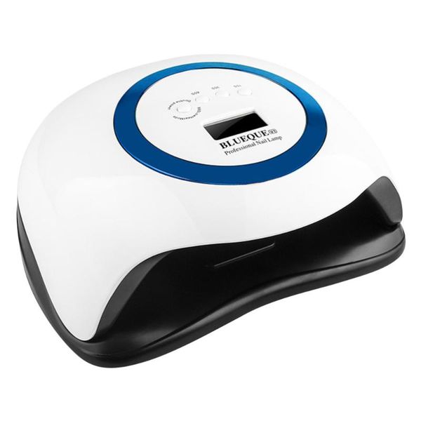 

168w sensing nail dryer polish curing uv lamp drying timer manicure tools machine lcd dryers