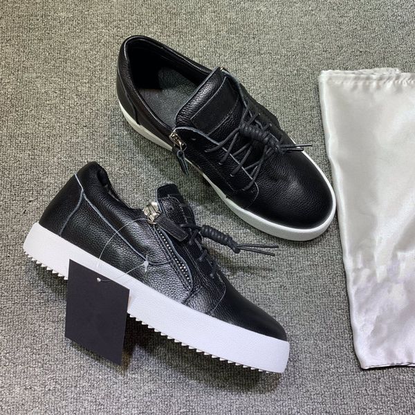 

fashion men designer shoes leather trendy sneakers women luxury beautiful shoes, Black;red