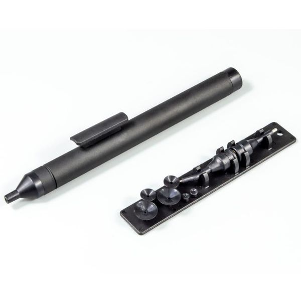 

hand & power tool accessories quality vacuum sucking pen to pick up ic smd suck pencil with 6 suction headers help soldering
