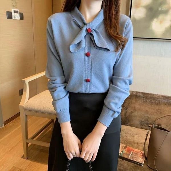 

fall 2021 loose pullover sweater women's bottoms long sleeve sweaters, White;black