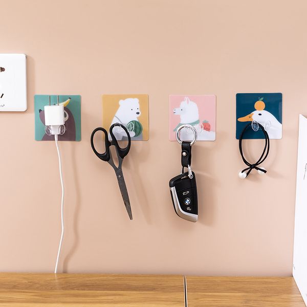 

power plug cable holder automatic paste wall key hooks electrical wire finishing kitchen creative seamless stick wall organizer