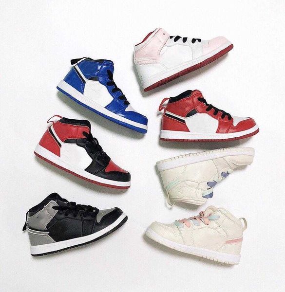 

mid laceup ajs 1 shoes obsidian jadelike stone white blue red basketball sneaker boys and girls casual walking shoes 2635o3d8