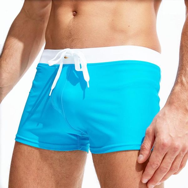 

one-piece suits men swimsuit shorts swim briefs gay swimwear surf board wear beach sports swimming low rise bathing trunks