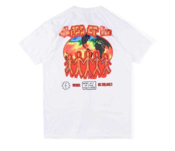 

travis scott cactus jack graduation tee5pr0, White;black