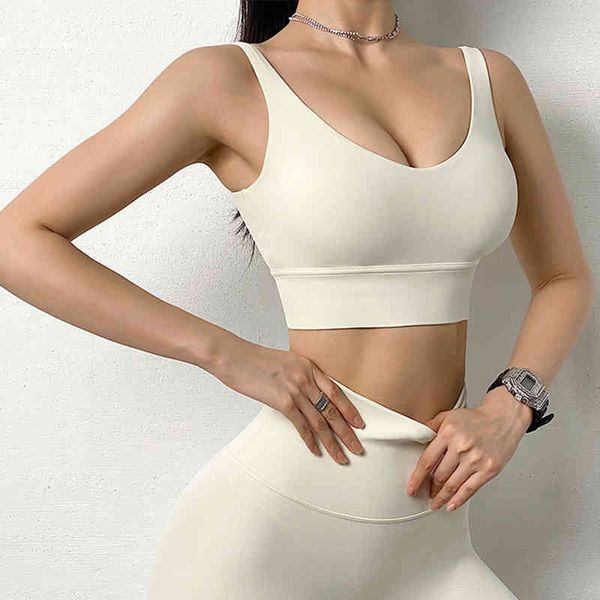 

push up fitness women sports full cup gym crop corset athletic vest removable chest pad female yoga bra, Black;white