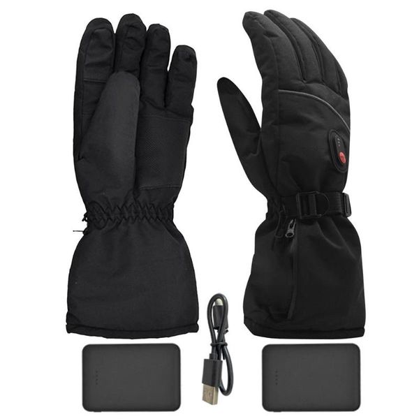 

ski gloves heating waterproof multifunctional electric
