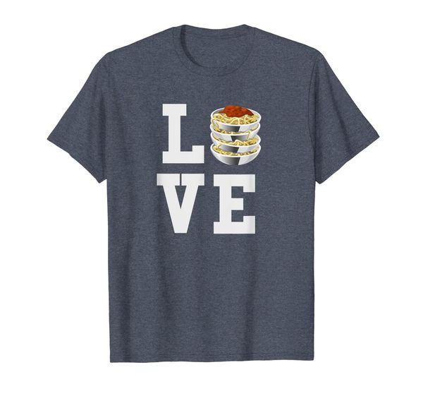 

bowl spaghetti italian pasta love gift t-shirt, White;black