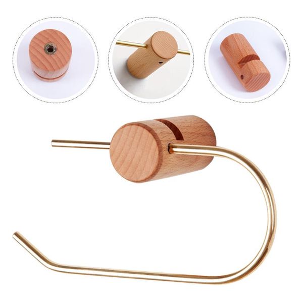 

toilet paper holders 1pc wall-mounted tissue rack no-punching roll shelf