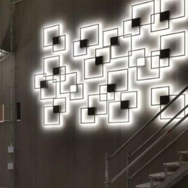 

wall lamps 2021 led panel light 20w 24w 220v modular hexagonal magnetic lights painel plafon diy techo lighting