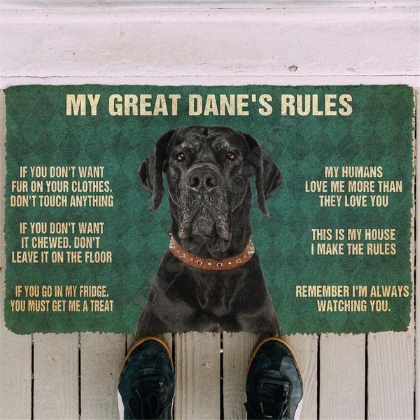 

carpets 3d printed my great dane's doormat non slip door floor mats decor porch