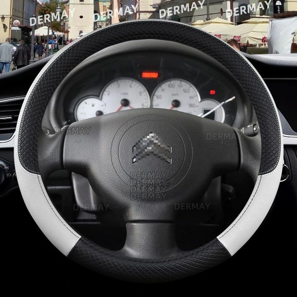 

steering wheel covers for jumpy dispatch spacetourer 1994~2021 9 colors car cover pu leather non-slip auto accessories