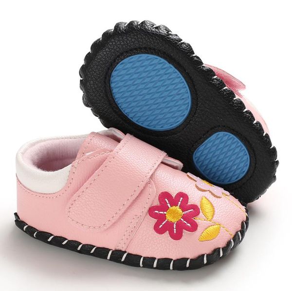 

first walkers kids baby girls toddler infant cartoon anti-slip shoes soft sole squeaky sneakers 0-18m