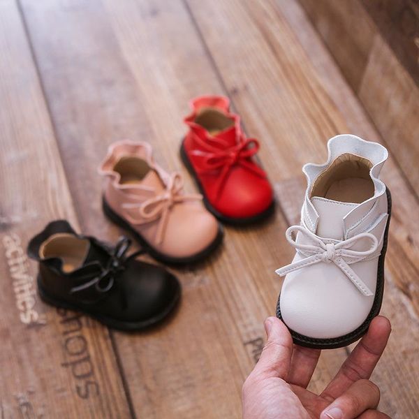 

first walkers born baby shoes autumn toddler girls walking outdoor sweet leather casual shoe winter warm boots soh014