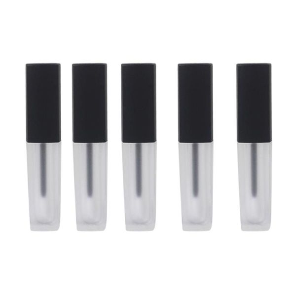 

5pcs 2ml empty lip gloss bottles refillable travel contianers storage & jars