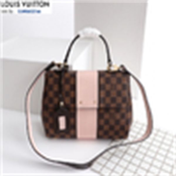 

bags brand designer totes luxury m42939 handles hand bill of lading shoulder bags bag pink shoulder women handbags iconic cross body bag